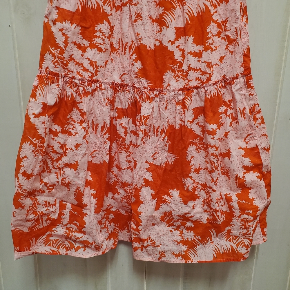 Tuckernuck Scarlet Toile Mallie Sun Dress Hyacinth Tiered - Picture 11 of 13